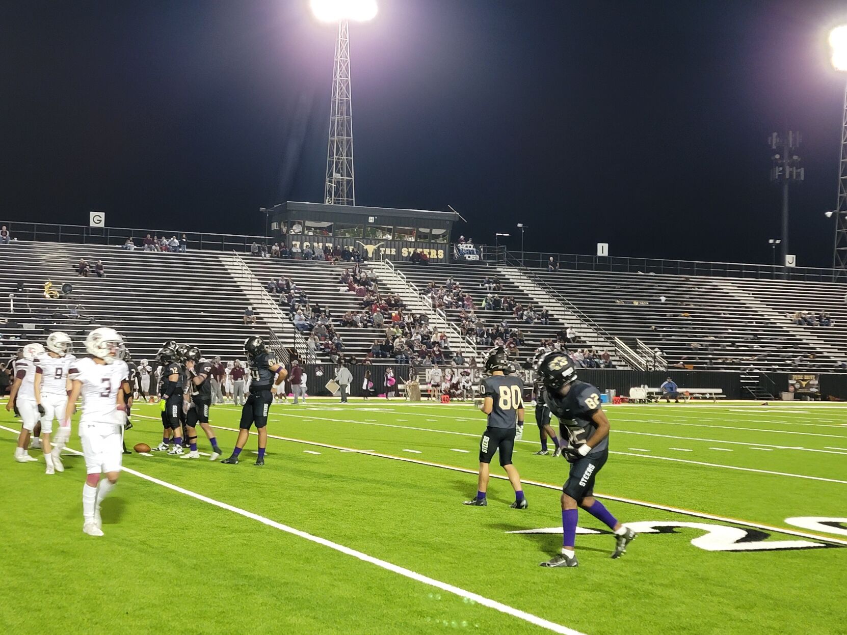 Steers continue to pound Wildcats. Now lead 40-29 after the third quater
